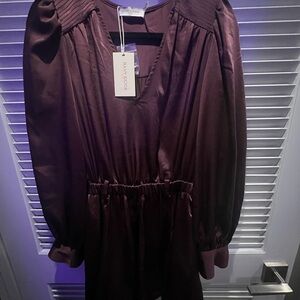 Ramy Brook Deep Purple Blouse